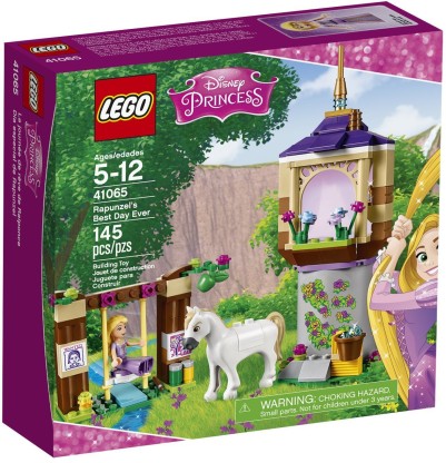 369 Pieces LEGO Disney Rapunzel’s Tower 43187 Building Kit for Kids; A Great Birthday for Disney Princess Fans; Ideal for Kids who Like Rapunzel Flynn Rider and Pascal 