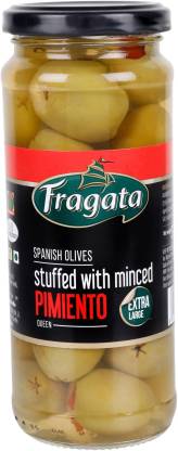 Fragata Spanish Green Pimiento Stuffed Olives (QUEEN) Olives & Peppers