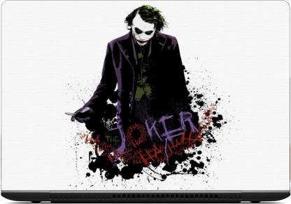 Gallery 83 Joker Design Exclusive High Quality Laptop Decal Laptop Skin Sticker 15 6 Inch 15 X 10 Inch G83 Skin 2187new Vinyl Laptop Decal 15 6 Price In India Buy Gallery 83