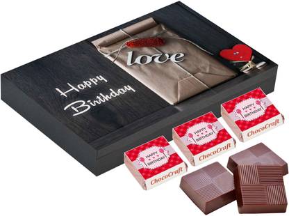 Chococraft Birthday Gift For Boyfriend 9 Chocolate Gift Box Chocolate Box Truffles Price In India Buy Chococraft Birthday Gift For Boyfriend 9 Chocolate Gift Box Chocolate Box Truffles Online At Flipkart Com