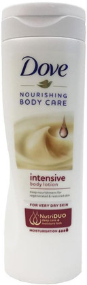 dove nourishing body care intensive body lotion
