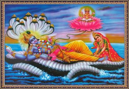 Lord Vishnu Shree Vishnu God Vishnu Narayana Hari With Laxmiji Goddess Lakshmi Vishnu And Laxmi Wall Poster Print On Art Paper 13x19 Inches Paper Print Art Paintings Posters In India Interesting to note is she is also an important deity in jainism and buddhism. lord vishnu shree vishnu god vishnu narayana hari with laxmiji goddess lakshmi vishnu and laxmi wall poster print on art paper 13x19 inches paper