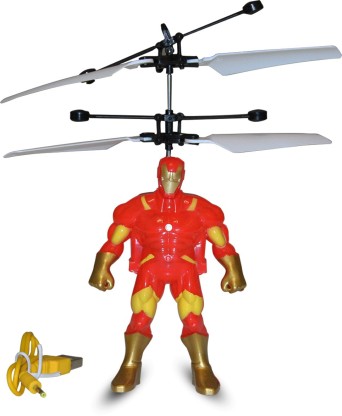 MARVEL AVENGERS IRON MAN radio contrôlée Action FLYER Toy helecopter 