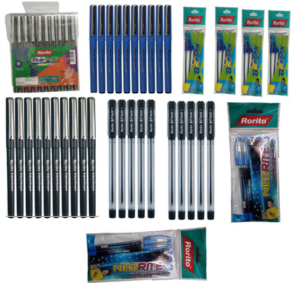 Fiber Point Different Colour Pen Set Rorito Fiberpoints Gel Pens