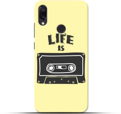 Saavre Back Cover for Life Is Music for REDMI NOTE 7