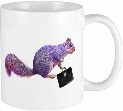 RADANYA Funny Purple Squirrel Coffee Cup MUG1143 Ceramic Coffee Mug Price  in India - Buy RADANYA Funny Purple Squirrel Coffee Cup MUG1143 Ceramic  Coffee Mug online at 