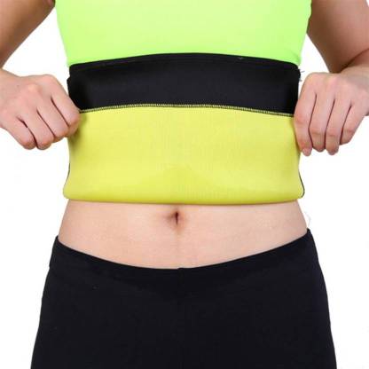 future fitness life Waist/ Tummy Toner /Unisex Melt N Slim Look Waist Size-3XL Slimming Belt (Black) Slimming Belt