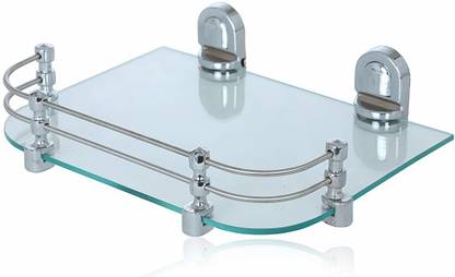 Rishikansh Glass Set Top Box Stand Glass Shelf Corner 12 Inch Bracket Plastic Pack Of 1 Glass Wall Shelf Price In India Buy Rishikansh Glass Set Top Box Stand Glass Shelf