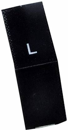 BESTLINING Best Black Cotton Printed Garment Size Labels/Size ...