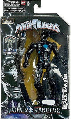 Mighty Morphin Power Rangers Movie Legacy Collection Black Ranger Limited TRU! 