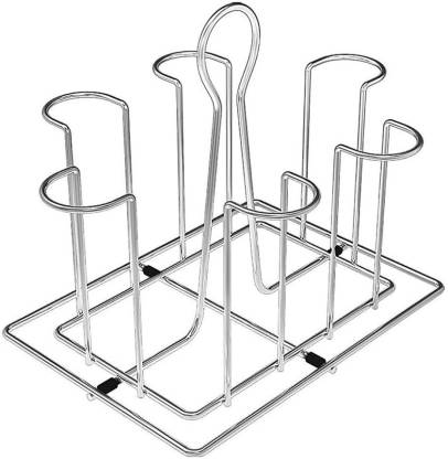 Bluwings Square Glass Stand For Kitchen Steel Glass Holder Price In India Buy Bluwings Square Glass Stand For Kitchen Steel Glass Holder Online At Flipkart Com