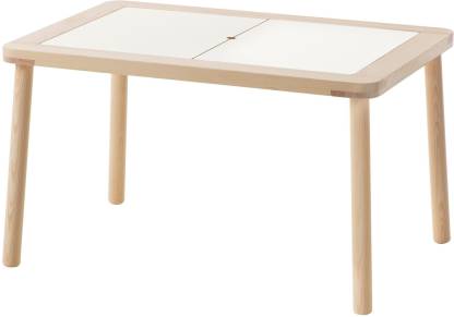 Ikea Flisat Children S Table Solid Wood, Kid Study Desk Ikea