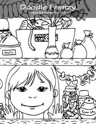Doodle Frenzy Coloring Book For Grown Ups 1 2 3 Buy Doodle Frenzy Coloring Book For Grown Ups 1 2 3 By Snels Nick At Low Price In India Flipkart Com