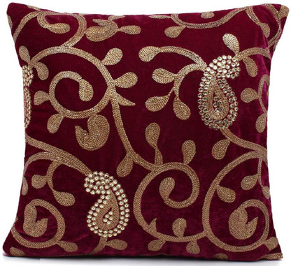cushions for maroon sofa