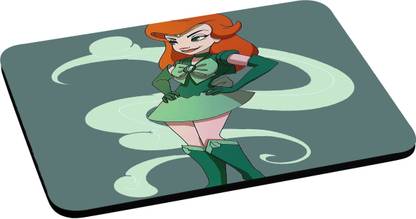 ANNI69 Awesome Anime Girl In Green Dress Mouse Pad Non-Slippery Base Mousepad - ANNI69 : ANNI69 Awesome Anime Girl In Green Dress Mouse Pad Non-Slippery Base Mousepad - ANNI69 :