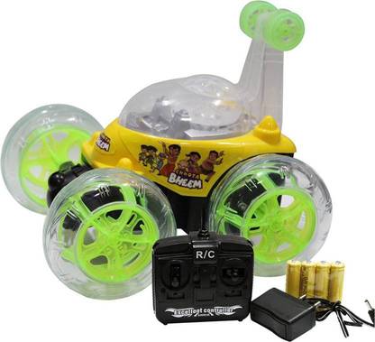RUDRA INTERNATIONAL Cartoon Character Rechargeable Remote Control 360 Movable Stunt Car (Multicolor) - Cartoon Character Rechargeable Remote Control 360 Movable Stunt Car (Multicolor) . Buy CHHOTA BHEEM toys in India. shop for RUDRA INTERNATIONAL Cartoon Character Rechargeable Remote Control 360 Movable Stunt Car (Multicolor) - Cartoon Character Rechargeable Remote Control 360 Movable Stunt Car (Multicolor) . Buy CHHOTA BHEEM toys in India. shop for