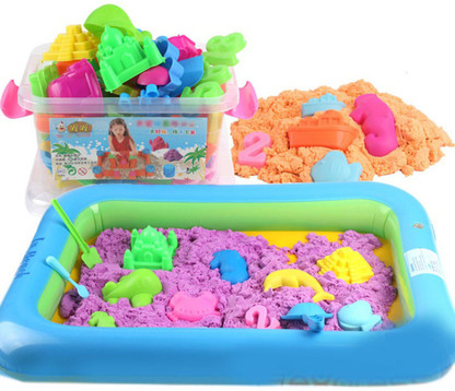 kinetic sand pit