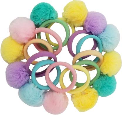 Evogirl Soft Fur Balls Ponytailers Hair Ties No Metal Rubberbands For Girls Small Rubber Band Price In India Buy Evogirl Soft Fur Balls Ponytailers Hair Ties No Metal Rubberbands For Girls