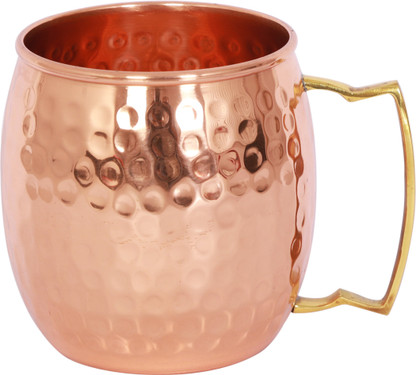AVS Handmade Pure Copper Hammered Moscow Mule Mug 2 