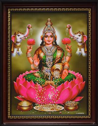 Puja N Pujari Goddess Photo Frames Lakshmi Photo Frame for Wall Hanging/ laxmi Photo with Good Finishing Fiber Frame Design (19 Inch * 15 Inch) Religious Frame Price in India - Buy Puja Puja N Pujari Goddess Photo Frames Lakshmi Photo Frame for Wall Hanging/ laxmi Photo with Good Finishing Fiber Frame Design (19 Inch * 15 Inch) Religious Frame Price in India - Buy Puja