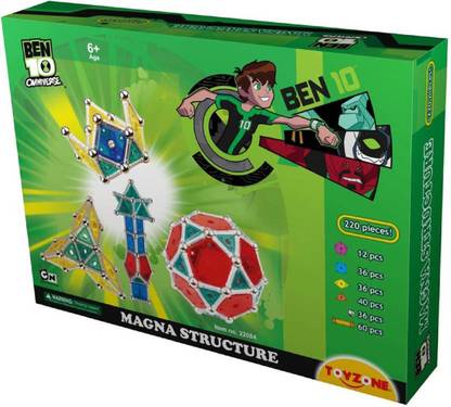 ODELEE BEN 10 MAGNETIC BLOCK 220 - BEN 10 MAGNETIC BLOCK 220 . Buy BEN 10  toys in India. shop for ODELEE products in India. | Flipkart.com