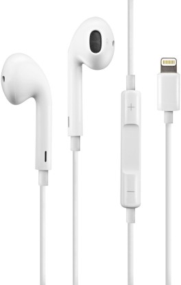 8/8 Plus/X 10 XS Max/XR für iOS 12 für iPhone 8 Kopfhörer Ohrhörer Anschluss Headset zur Geräuschisolierung Anruf Lautstärkeregelung Kompatibel mit iPhone 12/11/7/7 Plus 