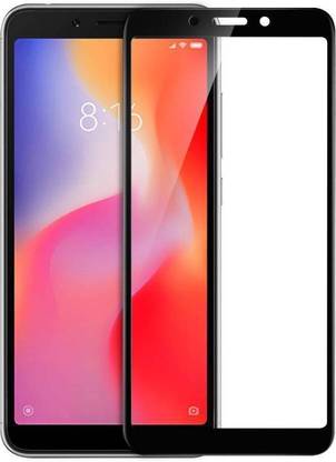 NKCASE Edge To Edge Tempered Glass for Mi Redmi 6A