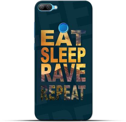 Saavre Back Cover for Eat Sleep Rave Repeat for HONOR 9N