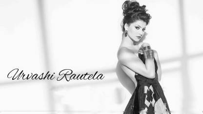 Chandigarh Graphic Beautiful Actress Urvashi Rautela HD Wallpaper  Multicolor Print ( CANVAS CLOTH 12x18 inch ) Canvas Art - Personalities  posters in India - Buy art, film, design, movie, music, nature and