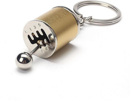 fidget gear shift keychain