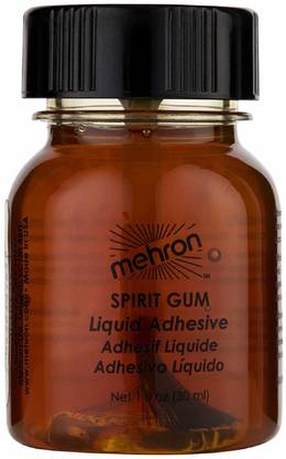 Mehron Matte Spirit Gum Adhesive W Brush 1 Oz Bottle Theatrical Makeup Adhesive Adhesive Price In India Buy Mehron Matte Spirit Gum Adhesive W Brush 1 Oz Bottle Theatrical Makeup Adhesive