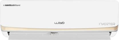Lloyd 1 Ton 3 Star Split Inverter AC  - White, Gold