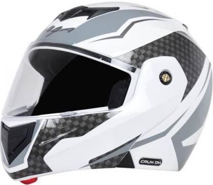 VEGA Crux DX Checks Motorbike Helmet