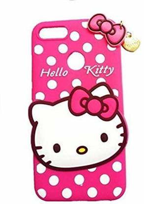 FancyArt Back Cover for 3D Cute Cartoon Hello Kitty Soft Silicone Back Case  Cover For Redmi 6 (Pink) - FancyArt : 
