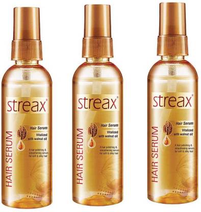 Streax Hair Serum with Walnut Oil (3*100 ml) (pack of 3) - Price in India, Buy Streax Hair Serum with Walnut Oil (3*100 ml) (pack of 3) Online In India, Reviews, Ratings & Features Streax Hair Serum with Walnut Oil (3*100 ml) (pack of 3) - Price in India, Buy Streax Hair Serum with Walnut Oil (3*100 ml) (pack of 3) Online In India, Reviews, Ratings & Features