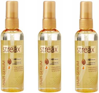 Streax Hair Serum with Walnut Oil (3*100 ml)( pack of 3) - Price in India, Buy Streax Hair Serum with Walnut Oil (3*100 ml)( pack of 3) Online In India, Reviews, Ratings & Features Streax Hair Serum with Walnut Oil (3*100 ml)( pack of 3) - Price in India, Buy Streax Hair Serum with Walnut Oil (3*100 ml)( pack of 3) Online In India, Reviews, Ratings & Features
