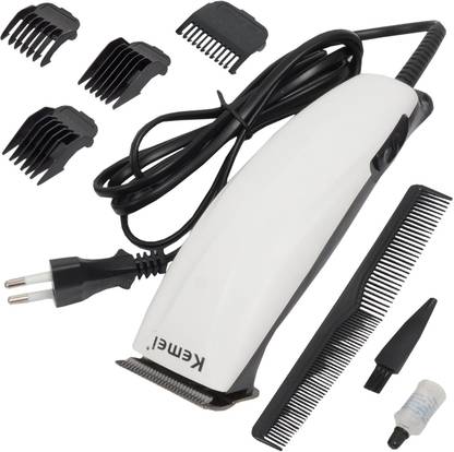 Kemei High Power KM-6603 Professional hair clipper beard electric hair trimmer powerful hair shaving corded machine hair cutting Trimmer Trimmer 60 min Runtime 4 Length Settings Price in India - Buy Kemei Kemei High Power KM-6603 Professional hair clipper beard electric hair trimmer powerful hair shaving corded machine hair cutting Trimmer Trimmer 60 min Runtime 4 Length Settings Price in India - Buy Kemei