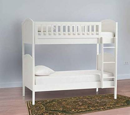 White Bunk Beds With Mattresses