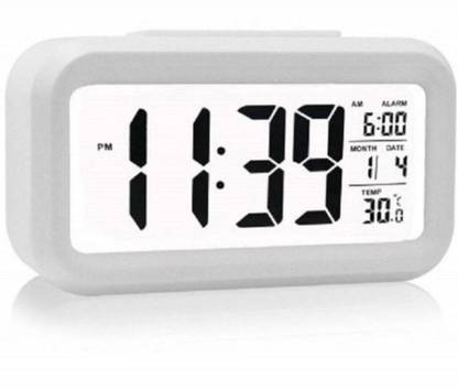 Shoppoworld Digital White Alarm Clock Price In India Buy Shoppoworld Digital White Alarm Clock Online At Flipkart Com