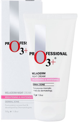 o3  skin care night repair cream brightening & whitening dermal zone