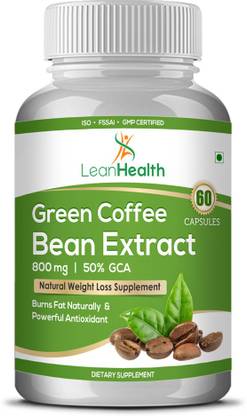 Leanhealth Green Coffee Beans Extract Fat Burner 800mg 60 Capsules Pack Of 1 Price In India Buy Leanhealth Green Coffee Beans Extract Fat Burner 800mg 60 Capsules Pack Of 1 Online At Flipkart Com