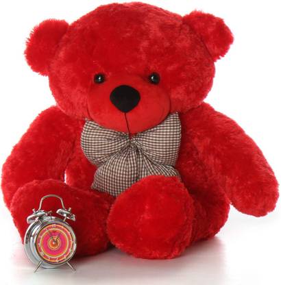 Just4deal Teddy Bear For Girlfriend Big Teddy Bear 4 Feet Long Colour Red 122 Cm Teddy Bear For Girlfriend Big Teddy Bear 4 Feet Long Colour Red Buy Teddy