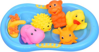 Tiny S World Baby Bath Tub Toys Bath Toy Baby Bath Tub Toys Buy Animals Toys In India Shop For Tiny S World Products In India Flipkart Com