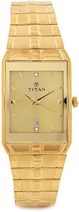 Titan Men Classic Water Resistant Analog Watch 9162yl01 Titan Franksgraphic It is very beutiful watch to gift for women. franksgraphic