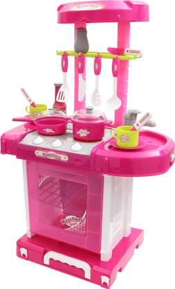 Miss Chief Luxurious Kitchen Play Set With Accessories Light And Music Toy For Kids Luxurious Kitchen Play Set With Accessories Light And Music Toy For Kids Shop For Miss