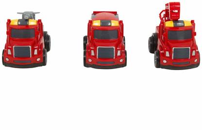 Baybee Unbreakable Fire Truck Toy Set Friction Powered Fire Truck Toys For Kids Childrens Toys Fire Ladder Truck Fire Engine Toys For Toddler Boys 3 Years Old Unbreakable Fire Truck Toy Set Friction