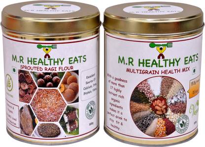 M R Healthy Eats Combo Sprouted Ragi Multigrain Health Mix Unflavored Powder Price In India Buy M R Healthy Eats Combo Sprouted Ragi Multigrain Health Mix Unflavored Powder Online At Flipkart Com