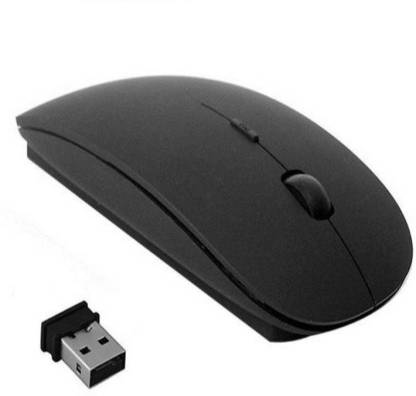 GistERP Ultra Thin Wireless Mouse for Laptop, Computer - With USB Receiver Wireless Optical  Gaming Mouse