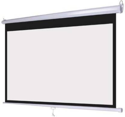 Gadget Wagon 7 X 5 Feet 100 Inch Auto Lock Manual White Projectpr Screen Wall Mountable Projector Screen Width 213 Cm X 150 Cm Height Price In India Buy Gadget Wagon 7 X