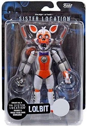five nights at freddy's lolbit action figure